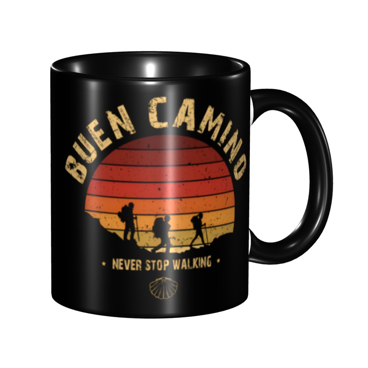 Coffee Tea Bottle - Caneca de Café Personalizada Buen Camino