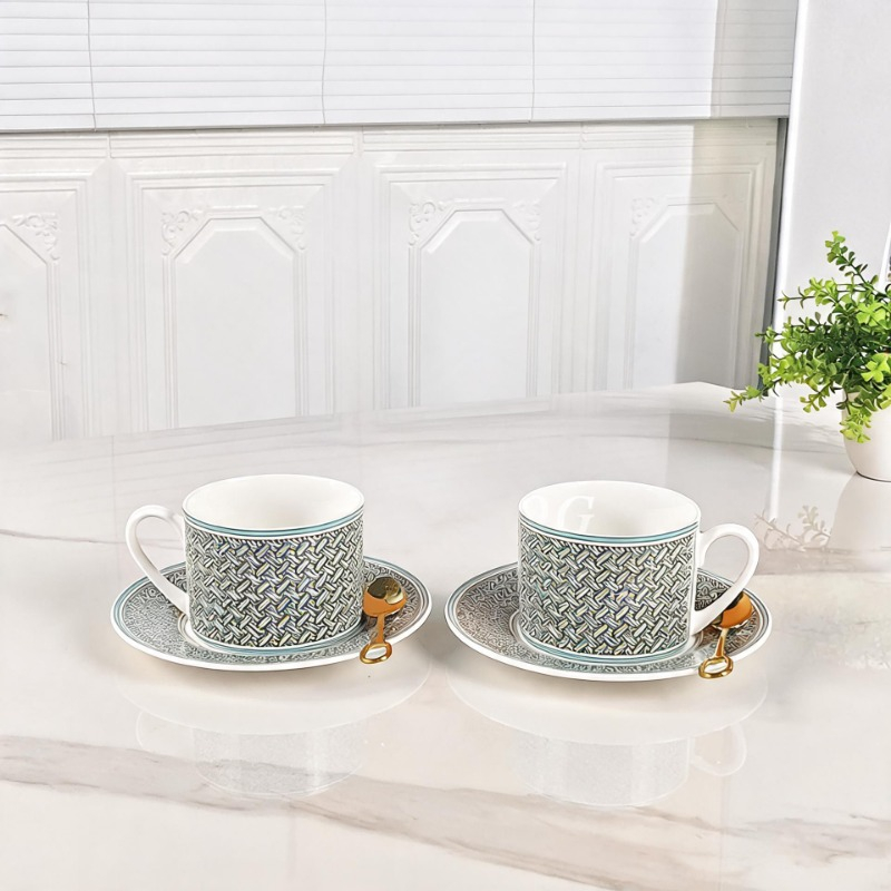 Coffee Tea English - Xícara de Café em Porcelana Europeia