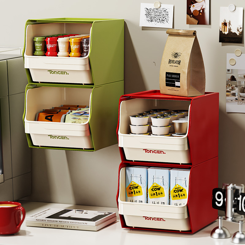 Coffee Tea Bags - Suporte para cápsulas de café, caixa