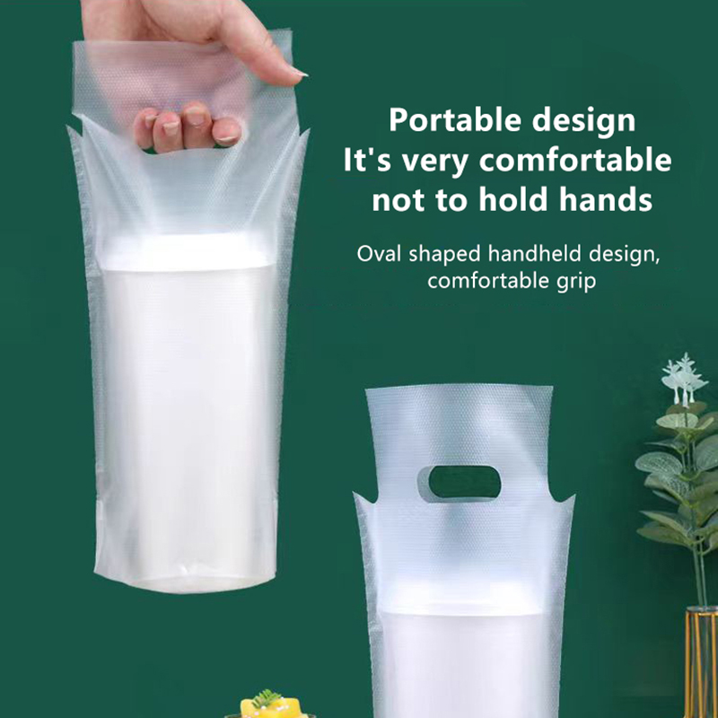 Coffee Tea Bags - 100 Sacos Plásticos Descartáveis para Bebidas,