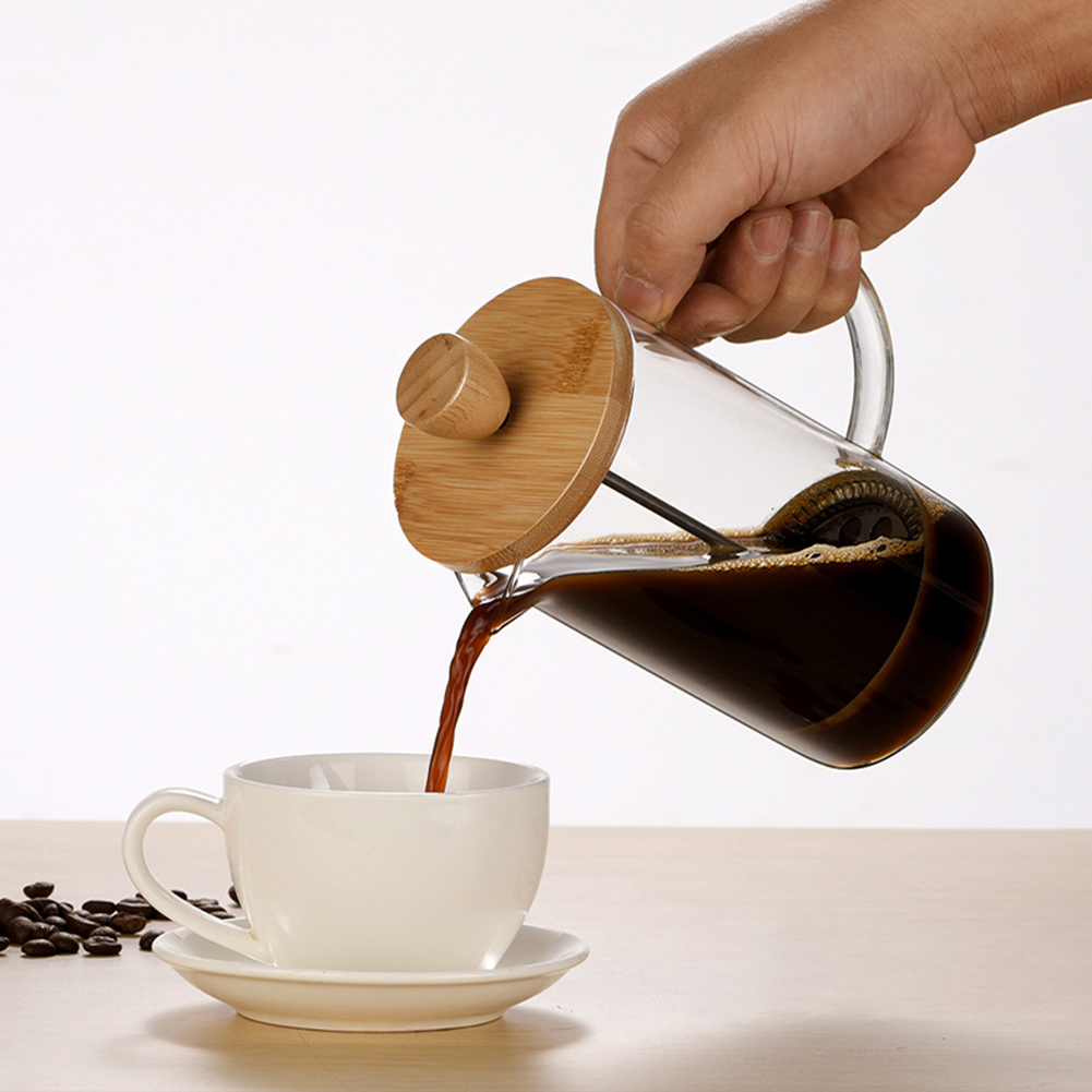 French Press Coffee & Tea - Pote de prensa de filtro francês