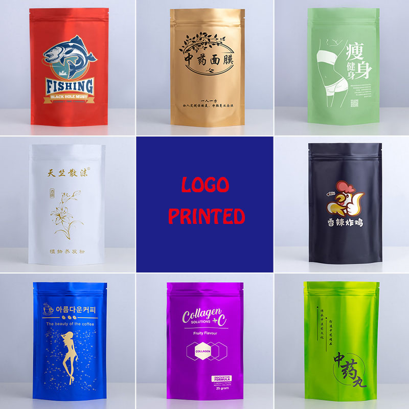 Coffee Tea Flower - Saco zip lock resealable de folha