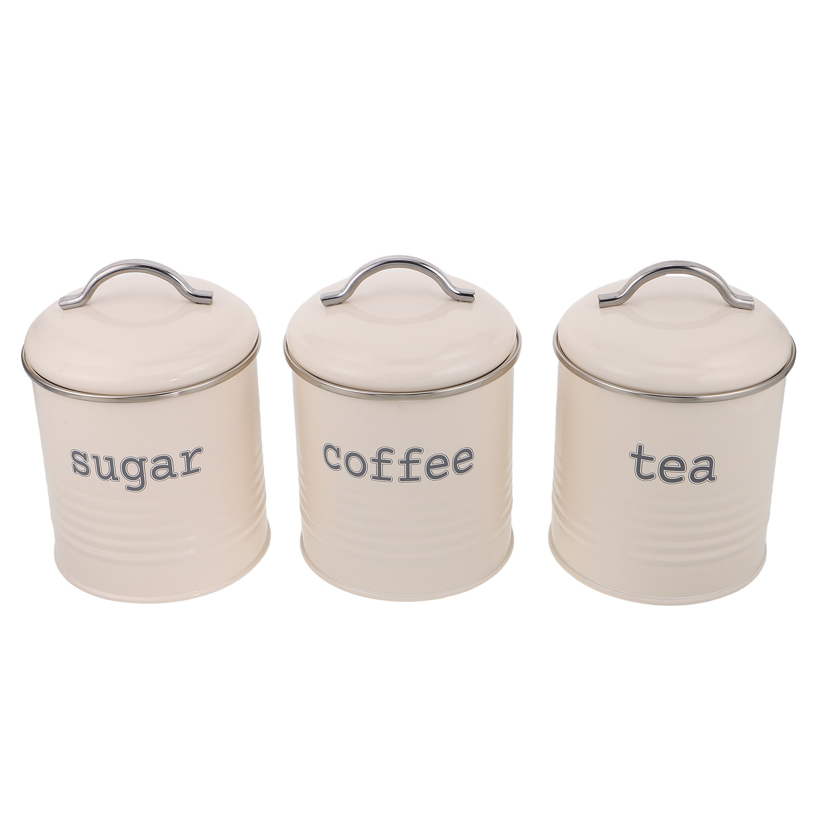 Coffee Tea Set - Conjunto de 3 Recipientes Herméticos para