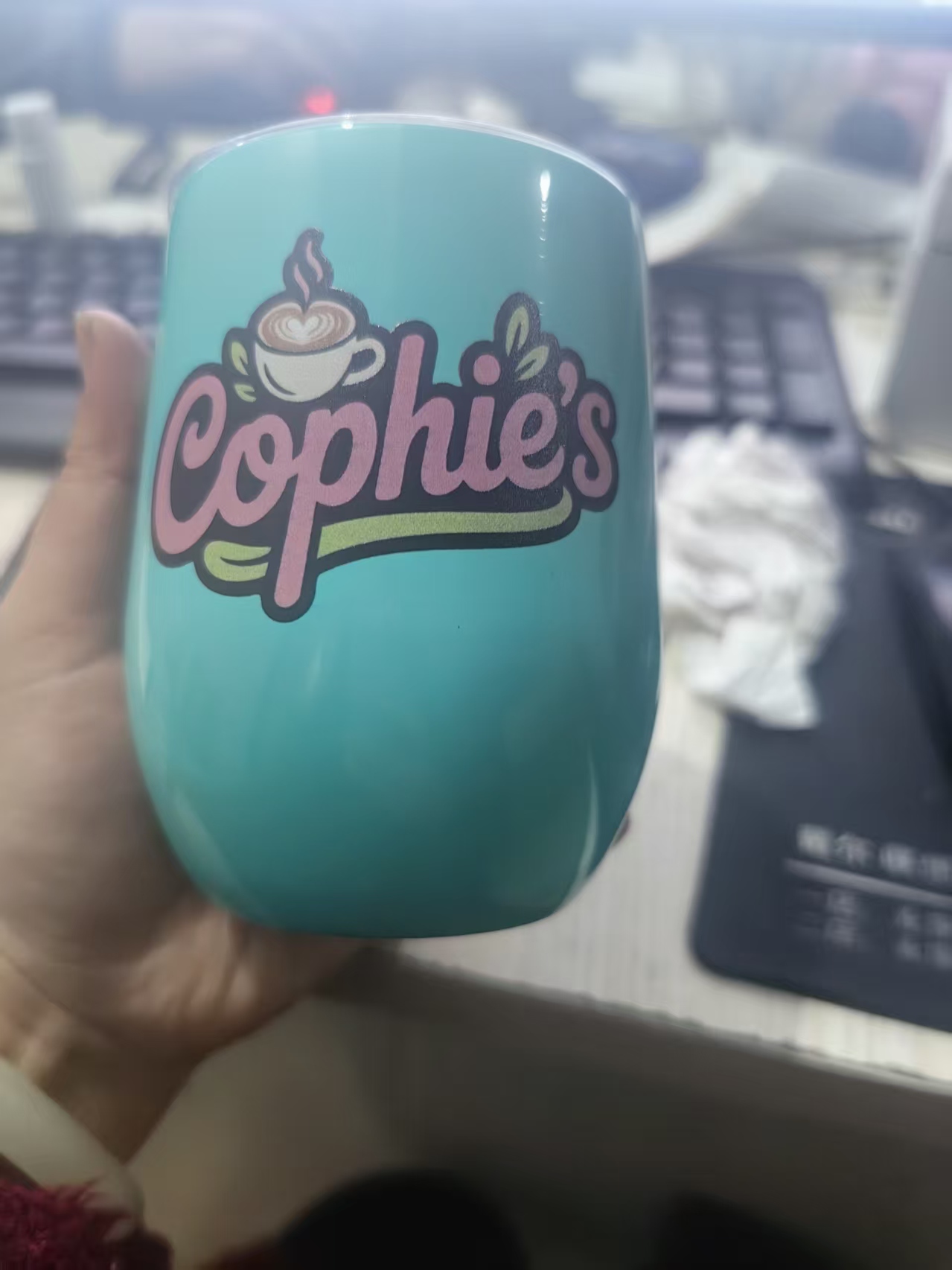 Coffee Tea Bottle - 12oz caneca de ovo caneca de