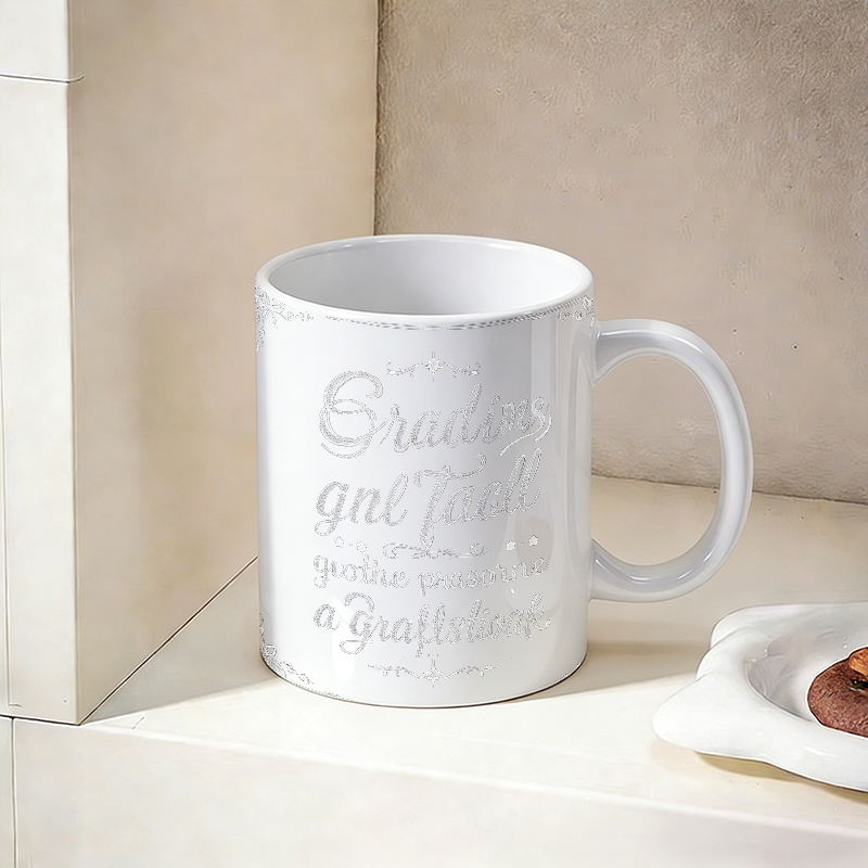 Caneca de cerâmica com fonte d - Coffee Tea Font avaliação e preço