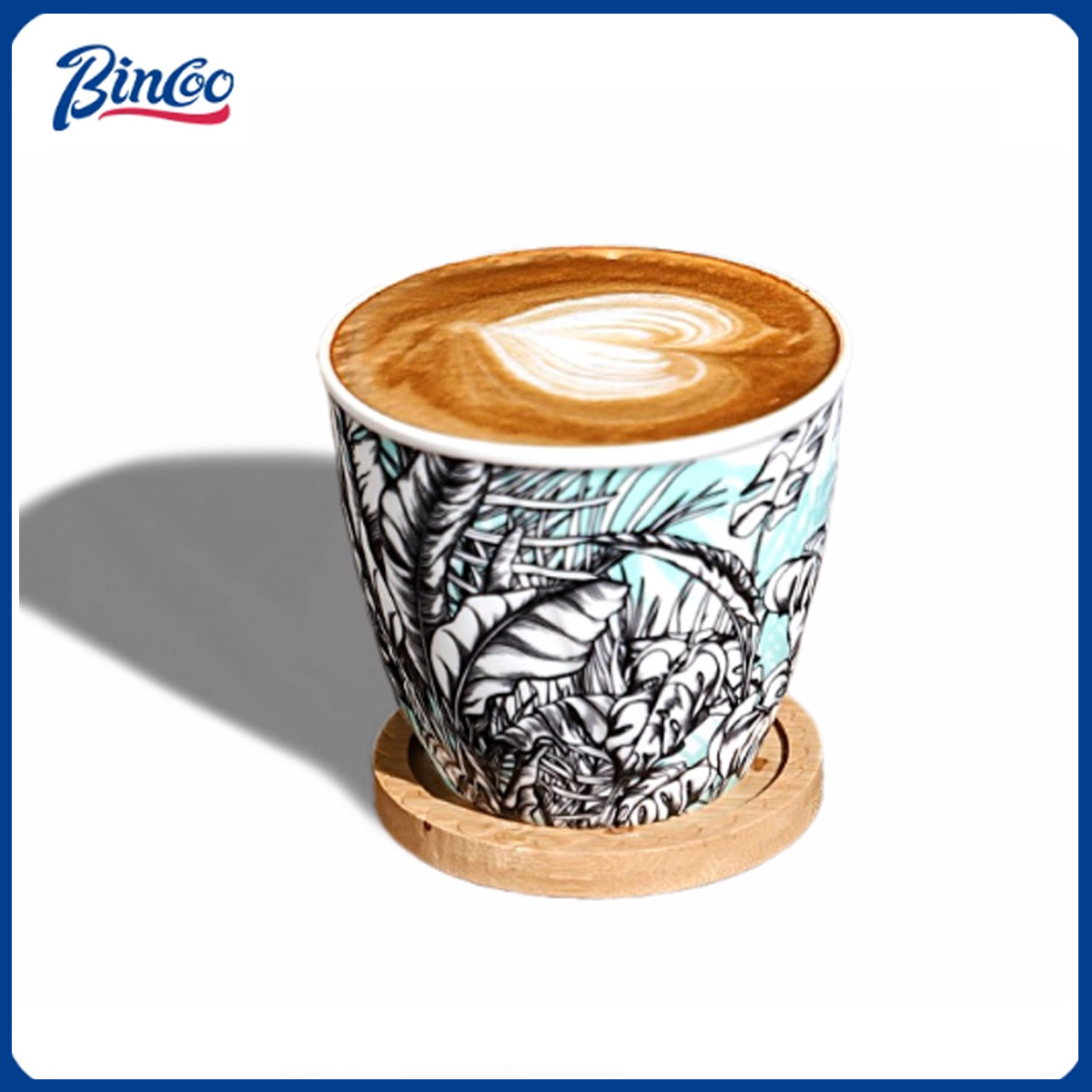 Caneca de Café Cerâmica BINCOO - Coffee Tea Flower avaliação e preço