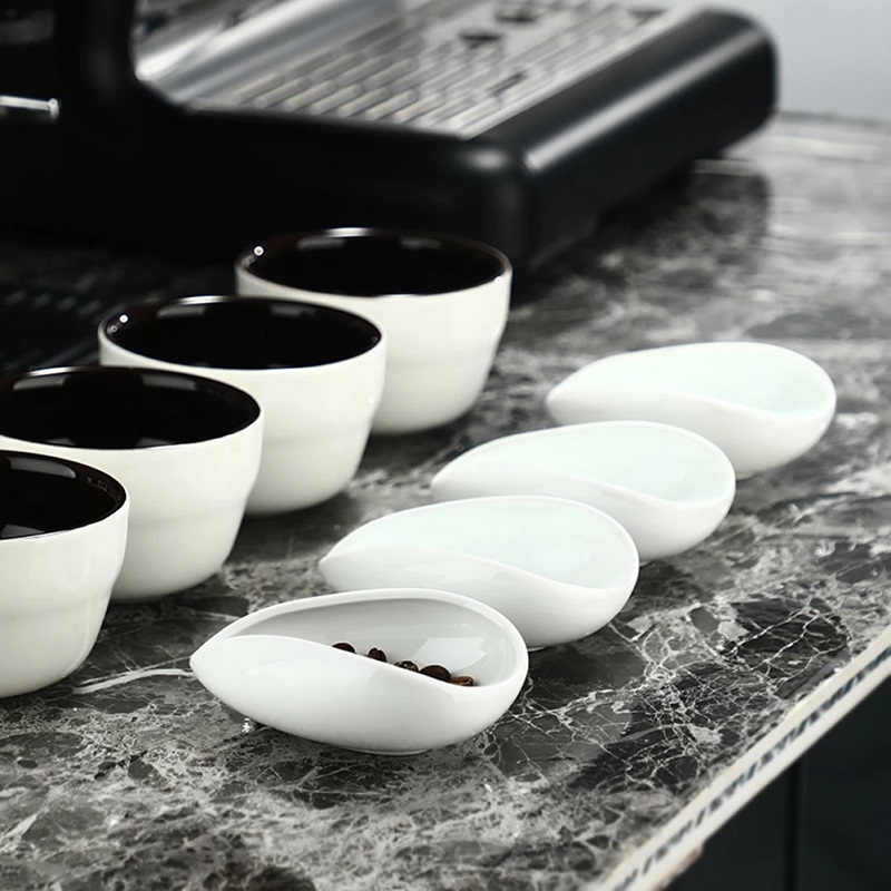 Bandeja dose de grãos de café, - Coffee Tea Set avaliação e preço