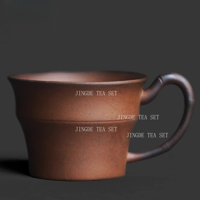 Cerâmica áspera alça de bambu  - Coffee Tea In Chinese avaliação e preço