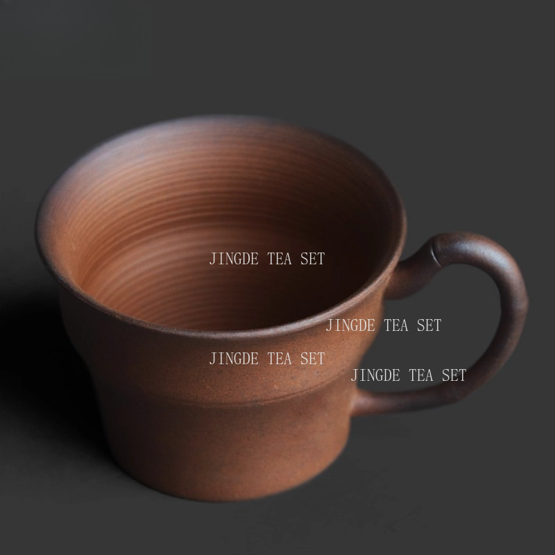Cerâmica áspera alça de bambu  - Coffee Tea In Chinese avaliação e preço