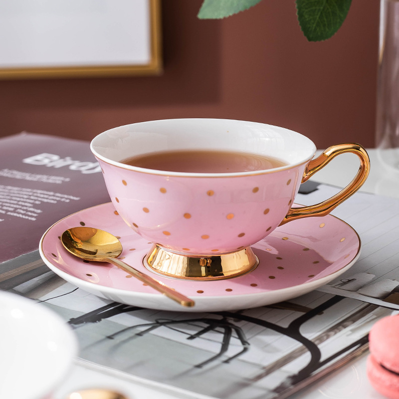 Canecas de Café Cerâmicas Rosa - Coffee Tea Set avaliação e preço