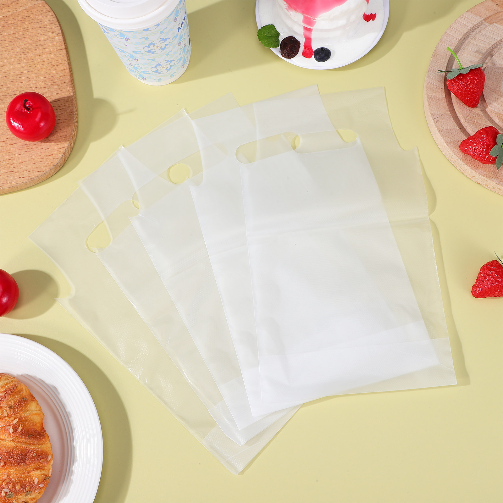 500 Sacos Transparentes com Al - Coffee Tea Drinks avaliação e preço