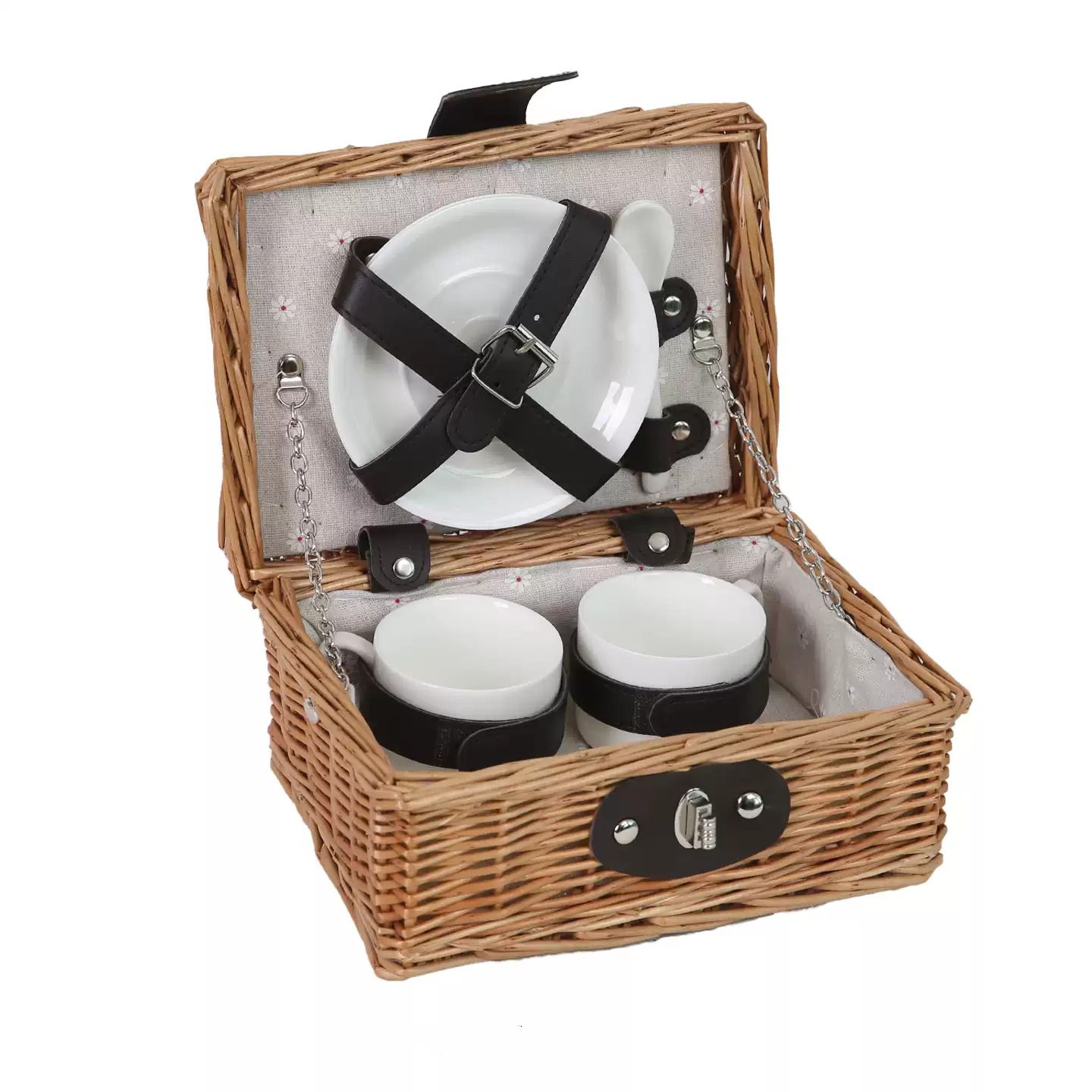 Conjunto de Cesta de Piqueniqu - Coffee Tea Set avaliação e preço