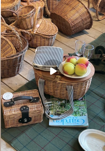 Conjunto de Cesta de Piqueniqu - Coffee Tea Set avaliação e preço