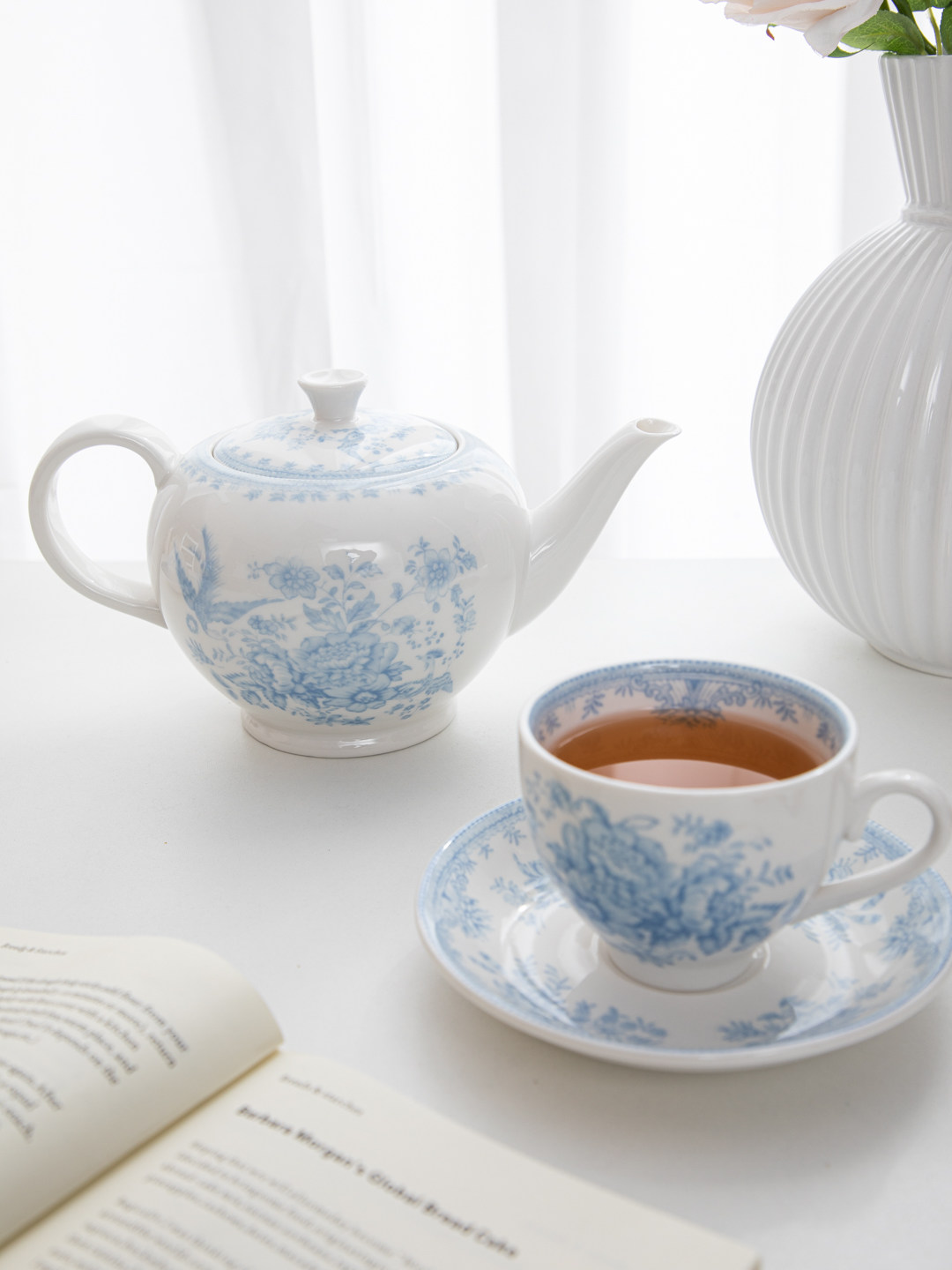 Conjunto de xícaras e pires de - Coffee Tea English avaliação e preço