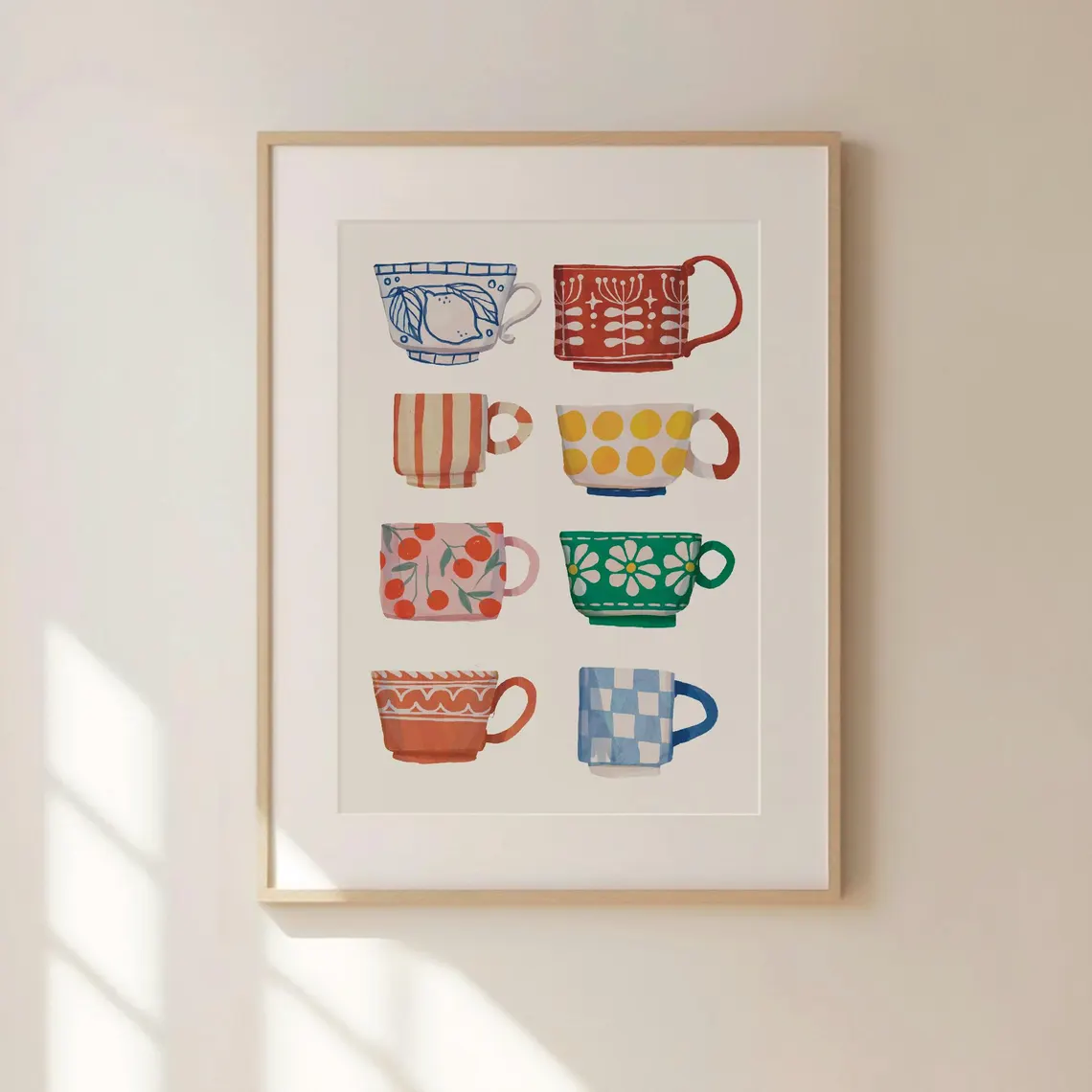 Estampa de Xícara de Chá, Pôst - Mug Tea Coffee avaliação e preço