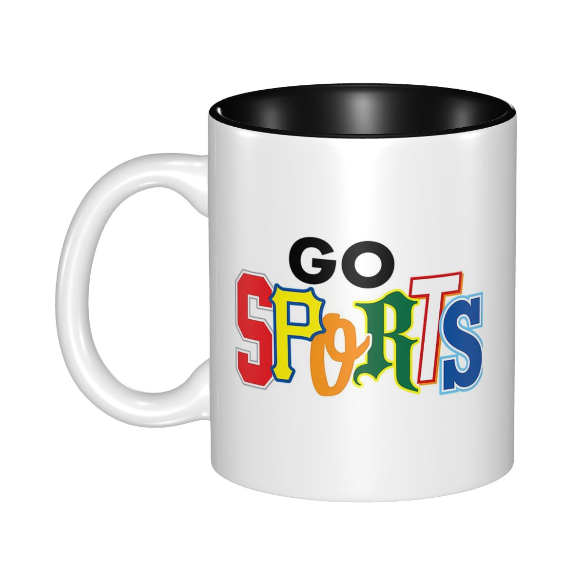 Caneca de Cerâmica Engraçada c - Coffee Tea Font avaliação e preço