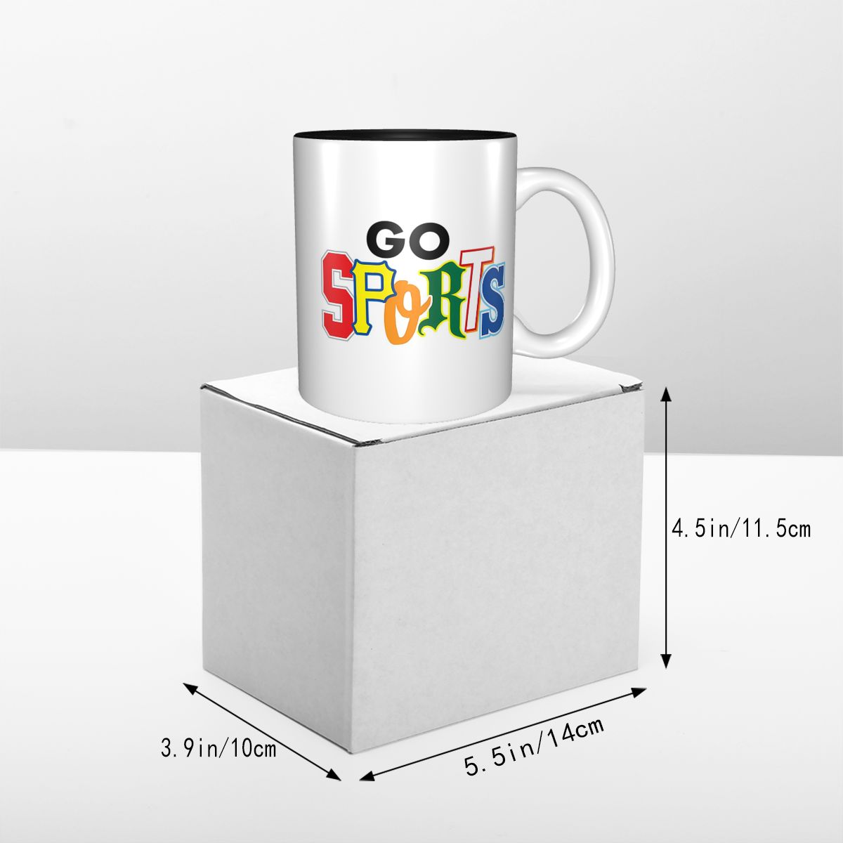 Caneca de Cerâmica Engraçada c - Coffee Tea Font avaliação e preço