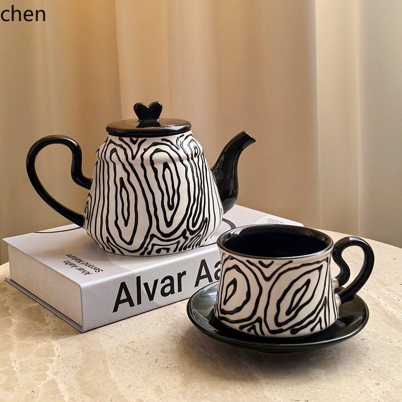 Xícara de café Hxl pintada à m - Coffee Tea Set avaliação e preço