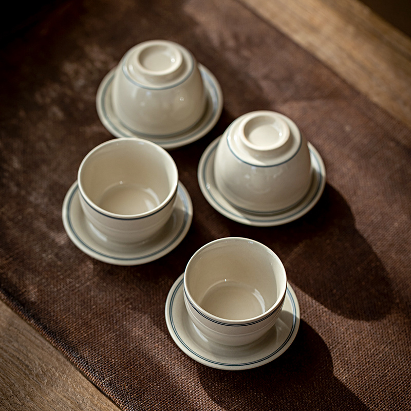 Conjunto de xícara e pires de  - Coffee Tea In Chinese avaliação e preço