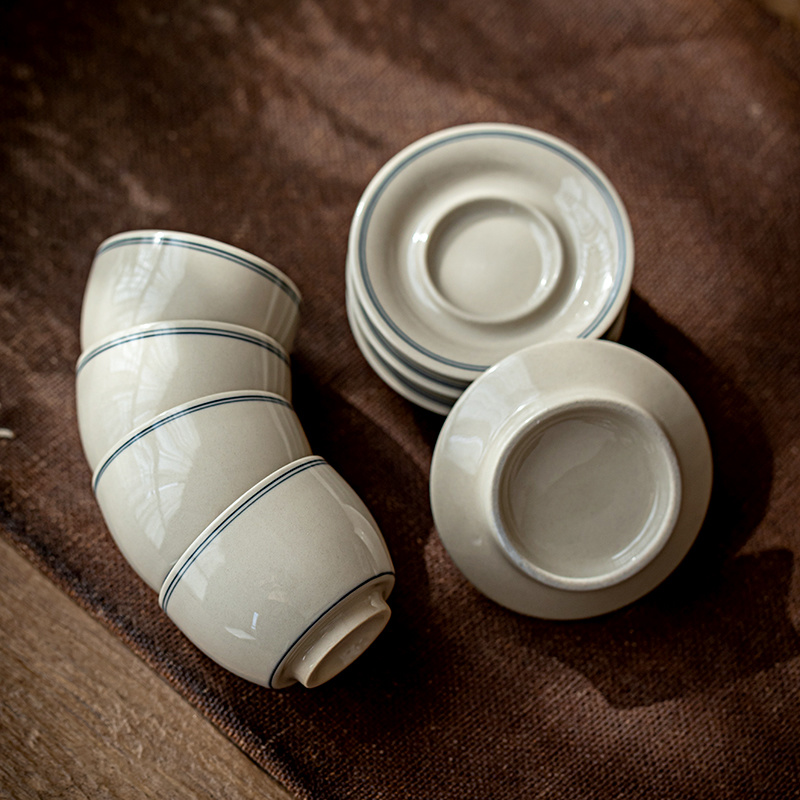 Conjunto de xícara e pires de  - Coffee Tea In Chinese avaliação e preço