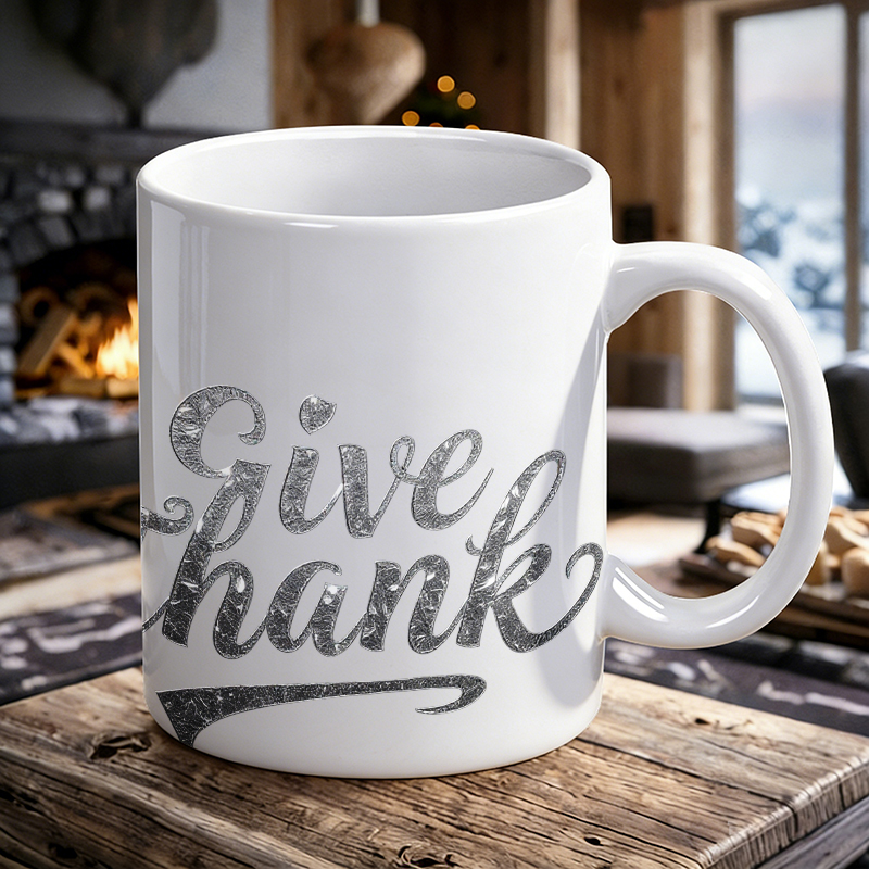 Caneca de Cerâmica com Letras  - Coffee Tea Font avaliação e preço