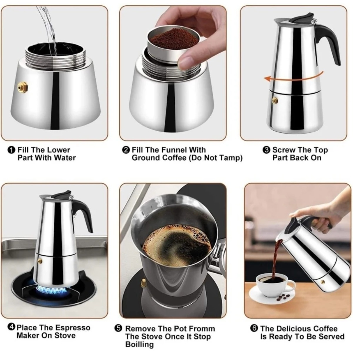 Cafeteira Portátil de Mocha em - Coffee Tea Pot avaliação e preço