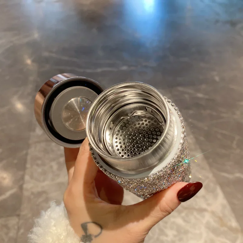 Copo Térmico Portátil Bling co - Coffee Tea Bottle avaliação e preço