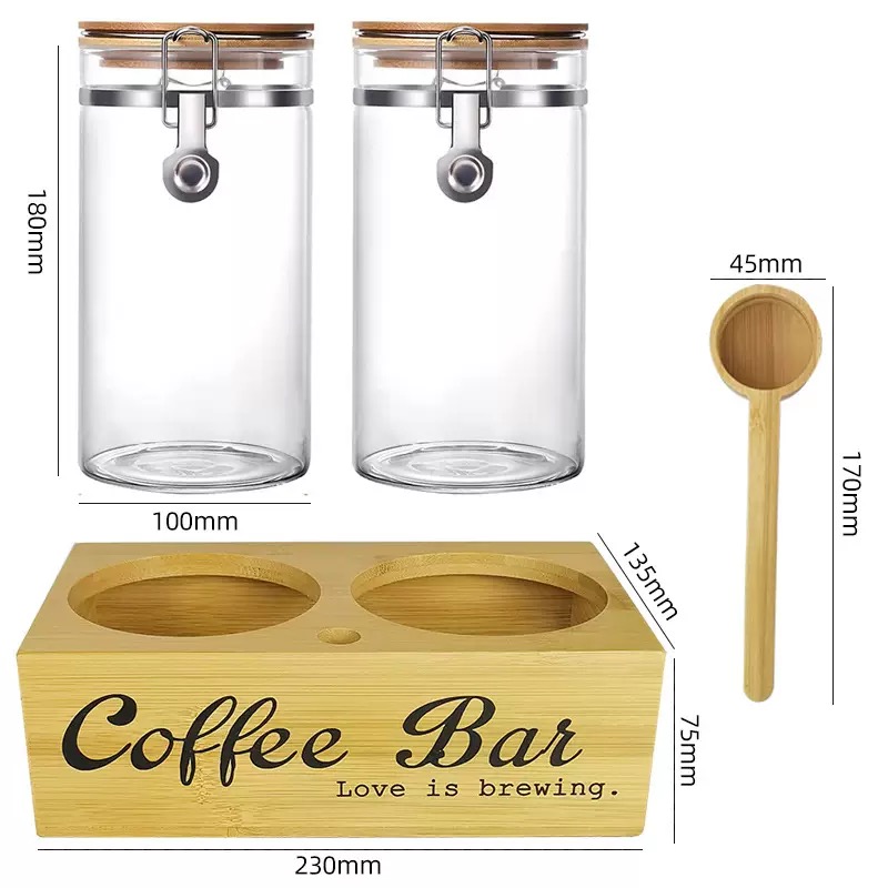 Frascos de armazenamento de ca - Coffee Tea Beans avaliação e preço