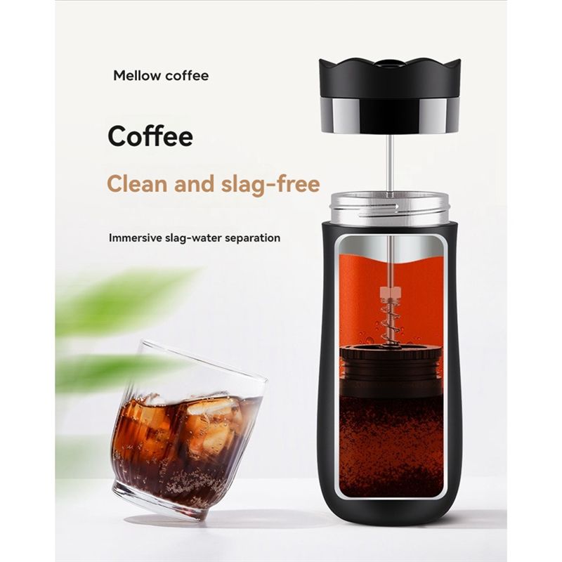 AA94 – Cafeteira portátil tipo - French Press Coffee & Tea avaliação e preço