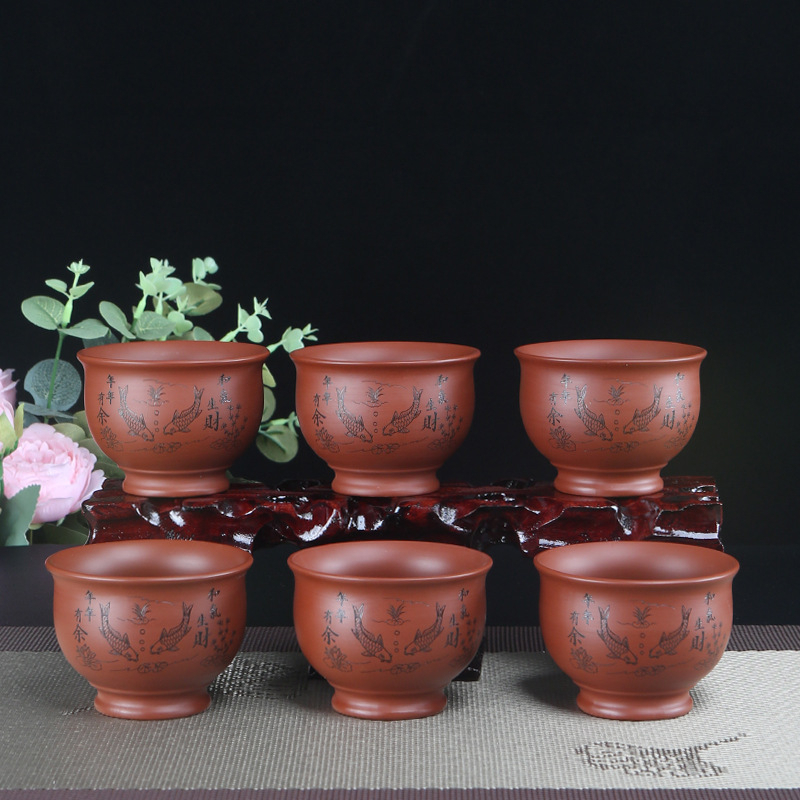 Chinês yixing roxo argila xíca - Coffee Tea In Chinese avaliação e preço