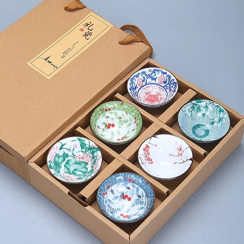 6 pçs chinês casa teaware azul - Coffee Tea In Chinese avaliação e preço