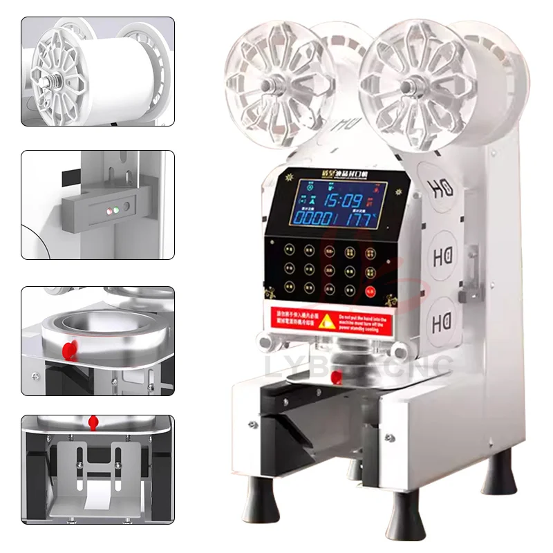 Máquina Seladora de Copos Plás - Coffee Tea Drinks avaliação e preço