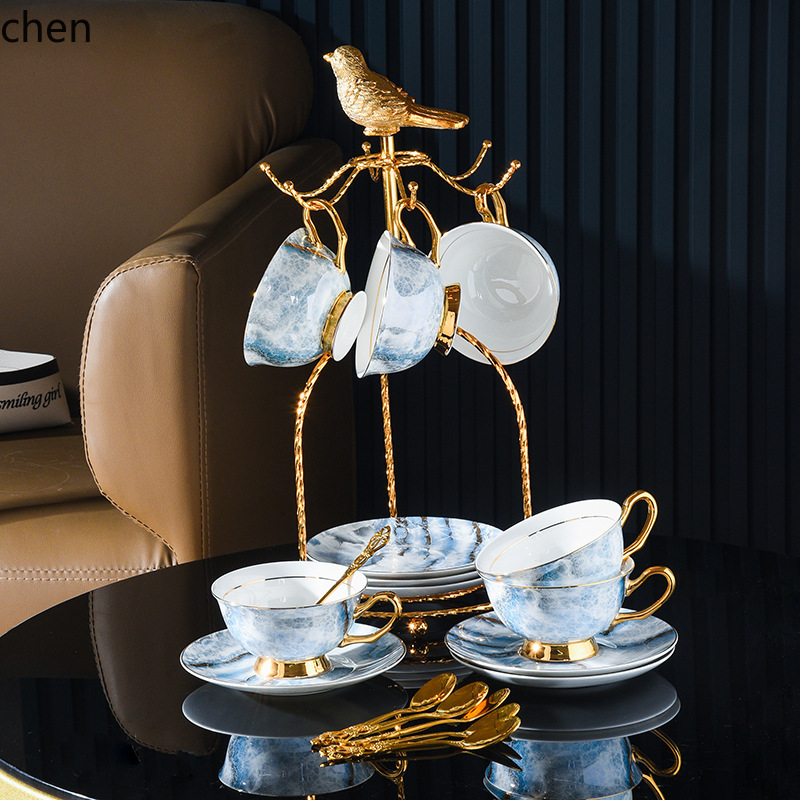 HXL Conjunto requintado de xíc - Coffee Tea Set avaliação e preço