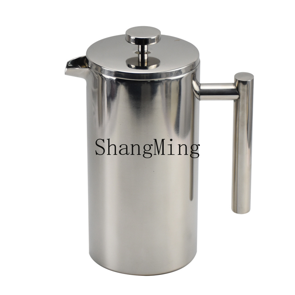 Cafeteira francesa de aço inox - French Press Coffee & Tea avaliação e preço