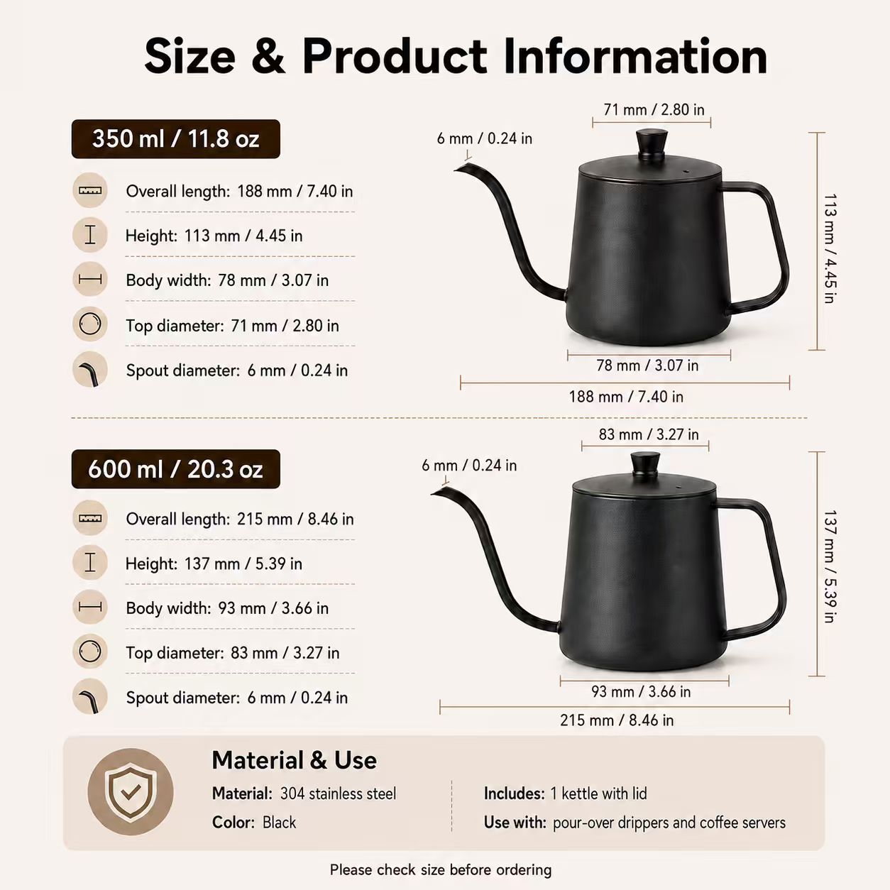 Cafeteira de Aço Inoxidável 30 - Coffee Tea Set avaliação e preço