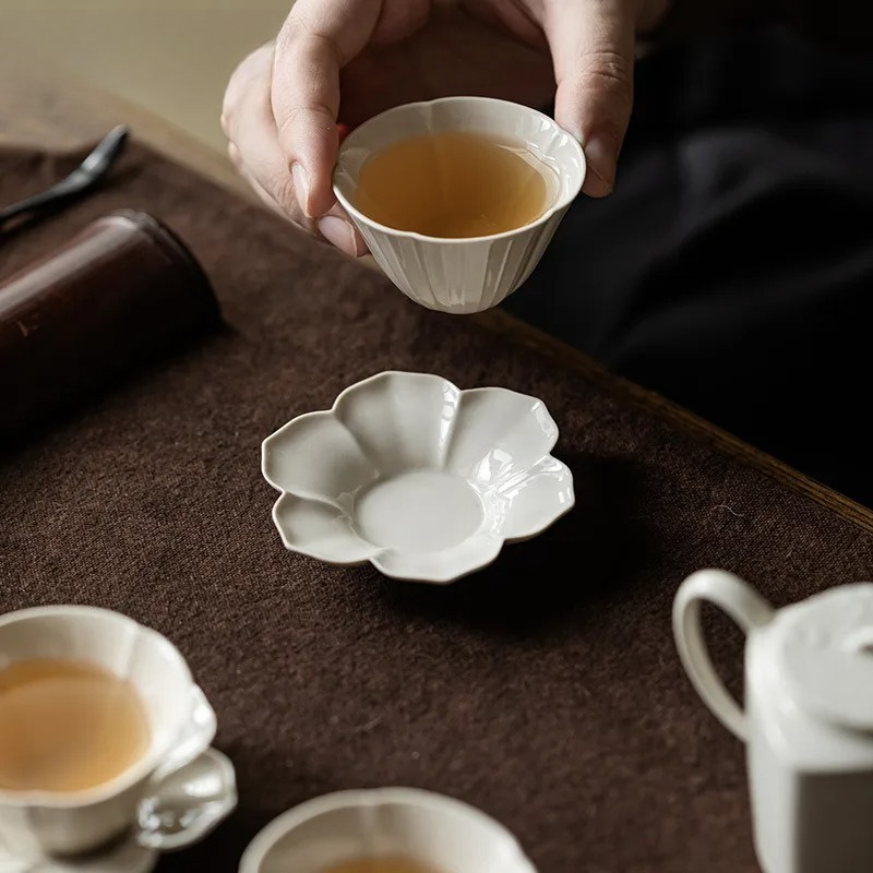 Planta cinza girassol coasters - Coffee Tea In Chinese avaliação e preço