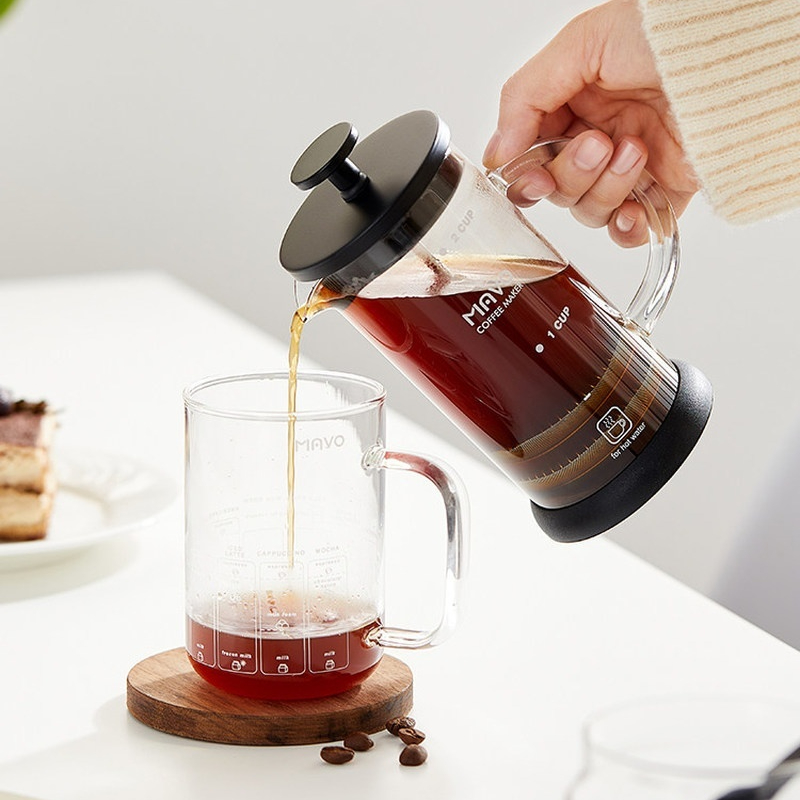 Cafeteira Prensa Francesa MAVO - French Press Coffee & Tea avaliação e preço