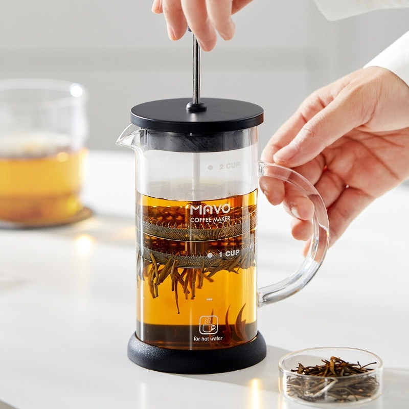 Cafeteira Prensa Francesa MAVO - French Press Coffee & Tea avaliação e preço