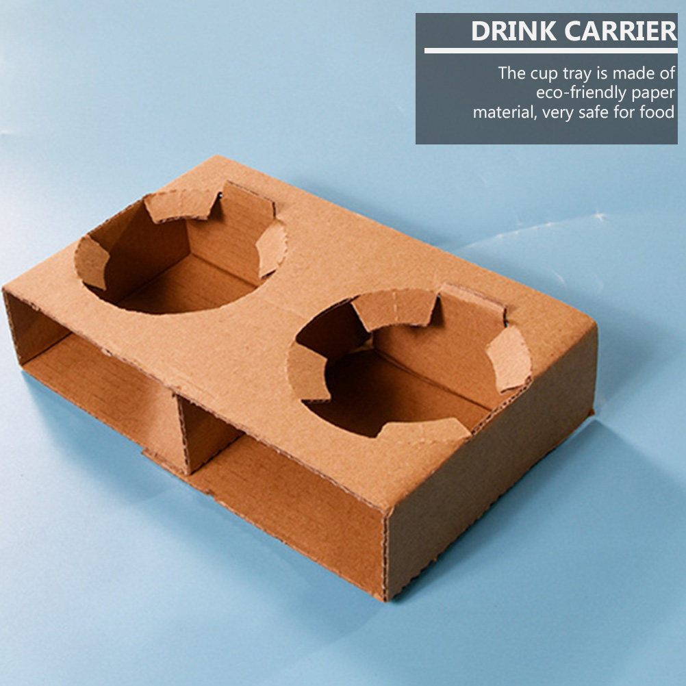 10 Peças de Bandejas de Papel  - Coffee Tea Drinks avaliação e preço
