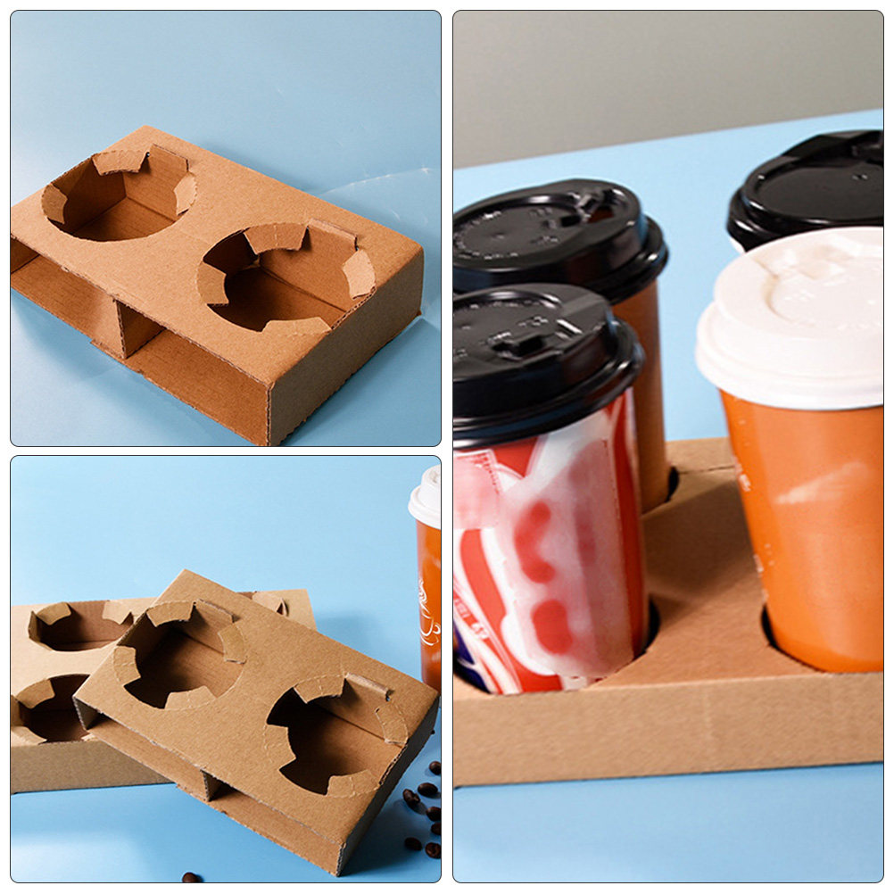 10 Peças de Bandejas de Papel  - Coffee Tea Drinks avaliação e preço