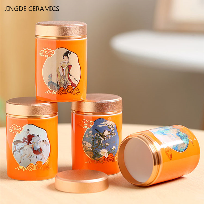 Chinês Portátil Viagem Chá Cad - Coffee Tea Jar Set avaliação e preço