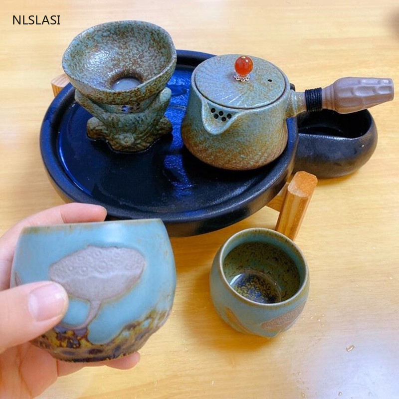 Coador de chá de cerâmica retr - Coffee Tea In Chinese avaliação e preço