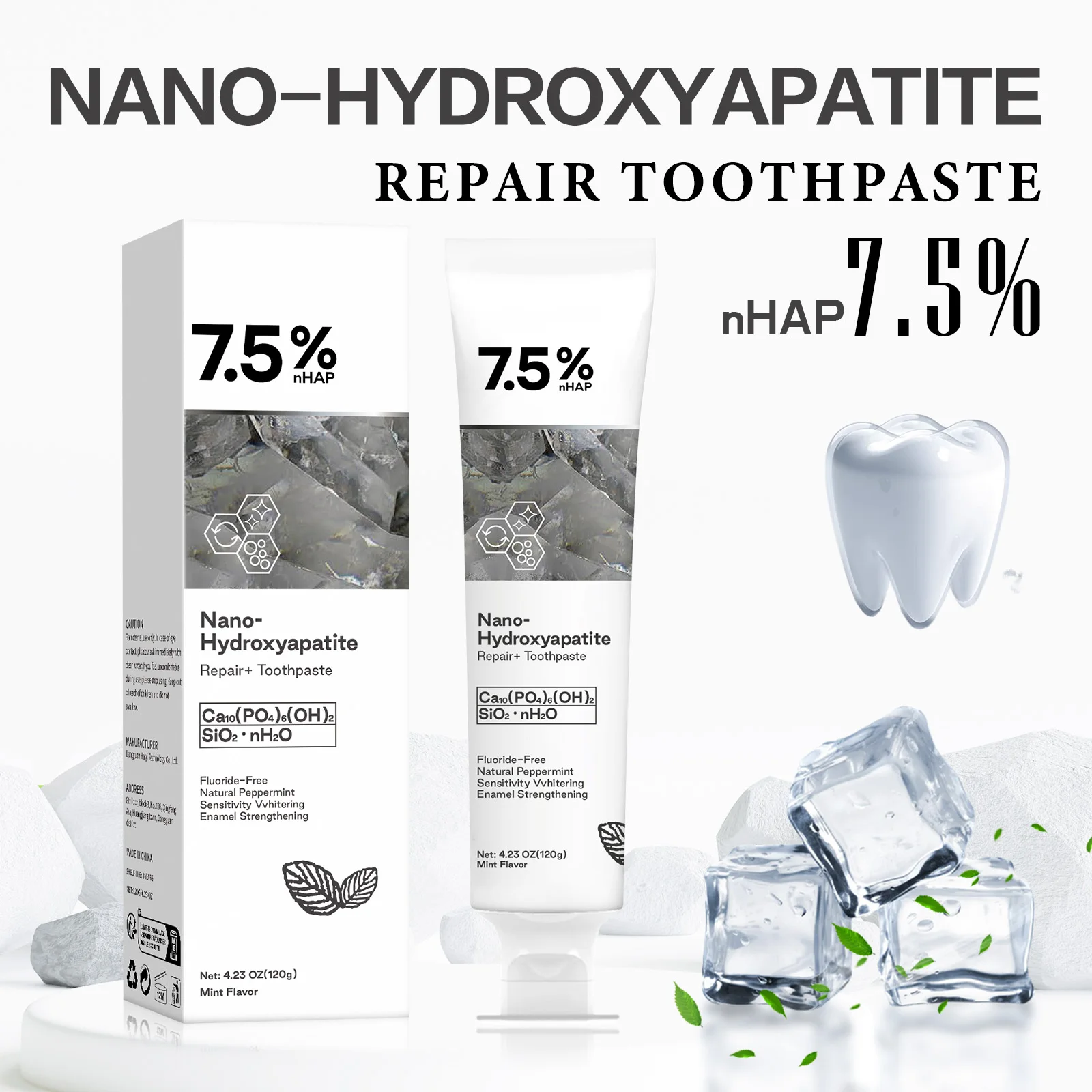 120g nano hidroxapatite remove - Coffee Tea Unit avaliação e preço