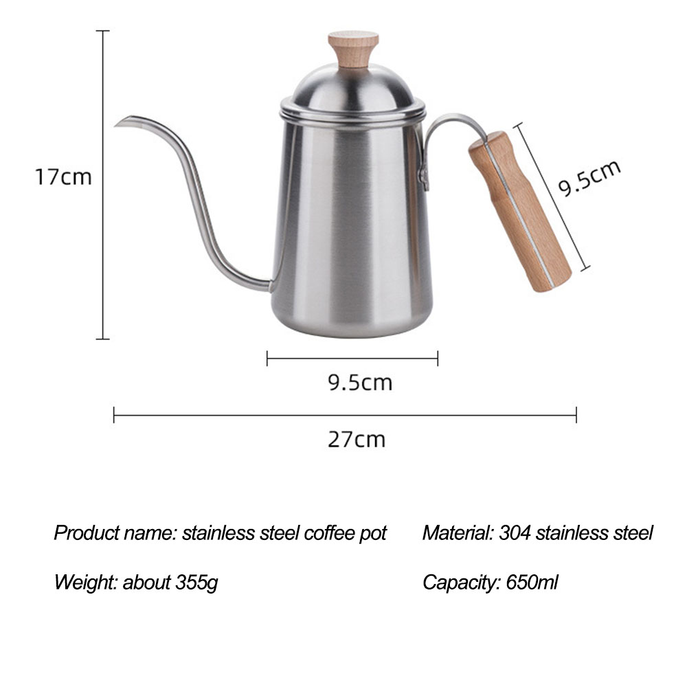 Chaleira de café com pescoço d - Coffee Tea Beans avaliação e preço