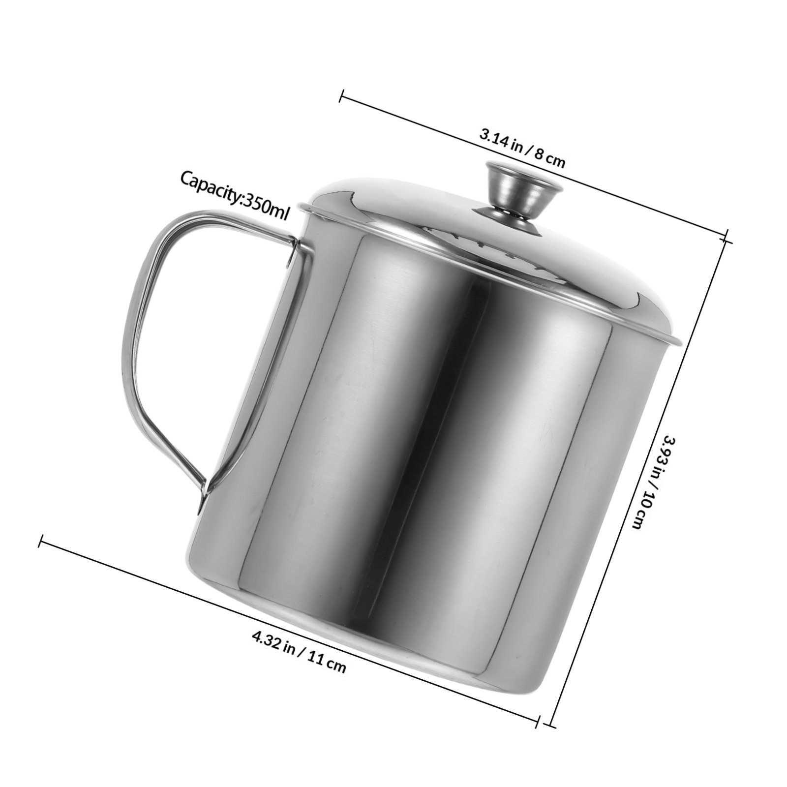 Copo de Água Infantil em Aço I - Mug Tea Coffee avaliação e preço