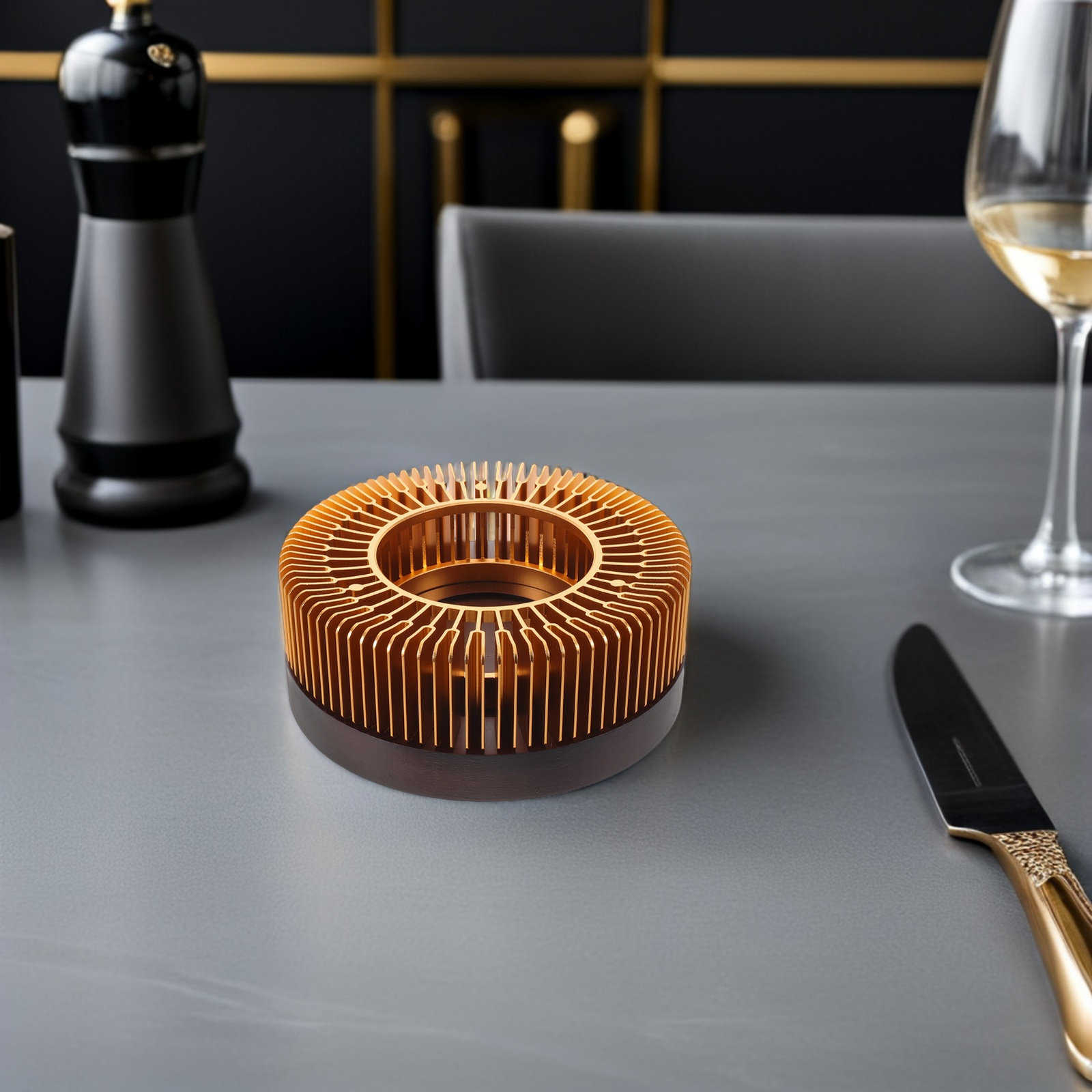 Aquecedor de Chaleira Dourado  - Coffee Tea Pot avaliação e preço
