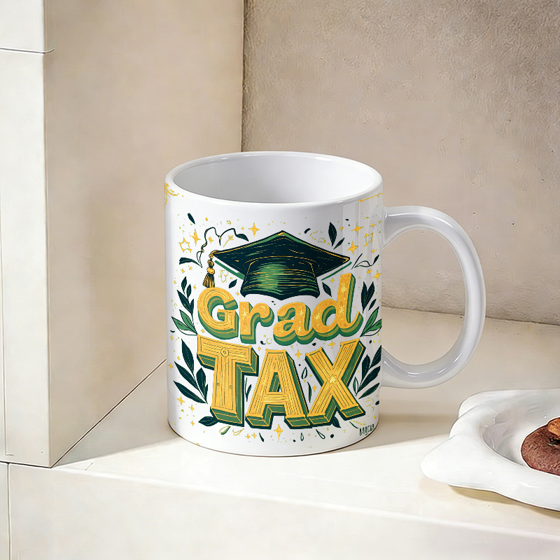 Caneca de Cerâmica Vintage com - Coffee Tea Font avaliação e preço