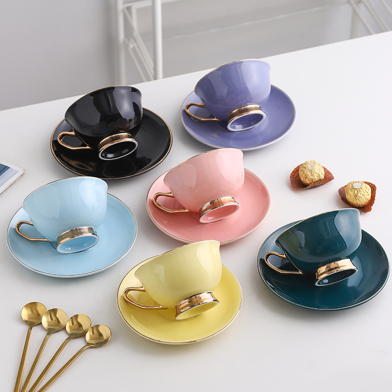 Conjunto de Xícara e Pires de  - Coffee Tea English avaliação e preço