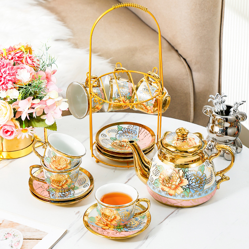 Conjunto de chá europeu domést - Coffee Tea English avaliação e preço