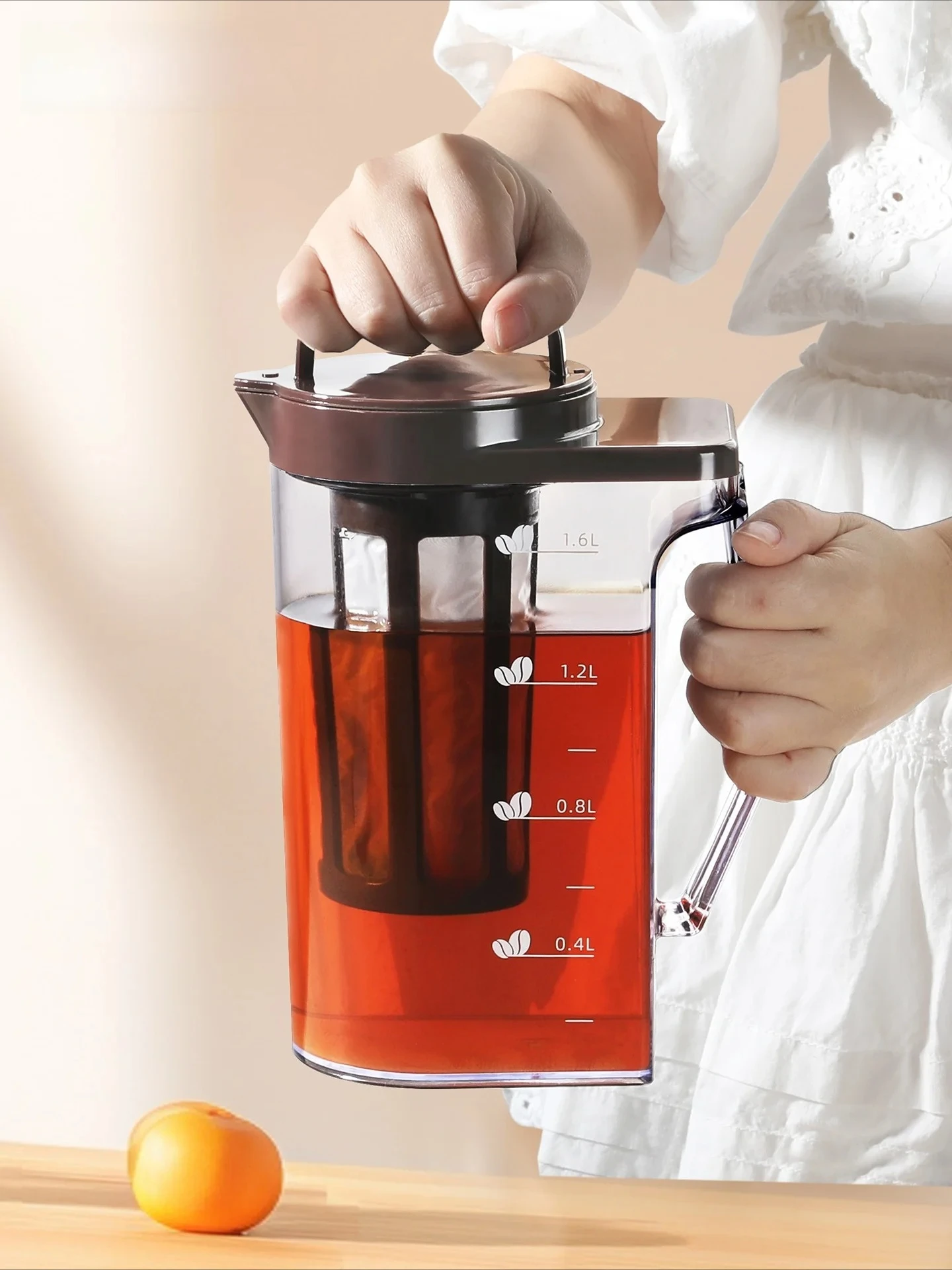 Jarra de Plástico de Grande Ca - Coffee Tea Pot avaliação e preço